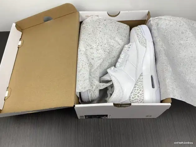 'Triple Air Jordan PS 429487-111 3 Retro White' 0613